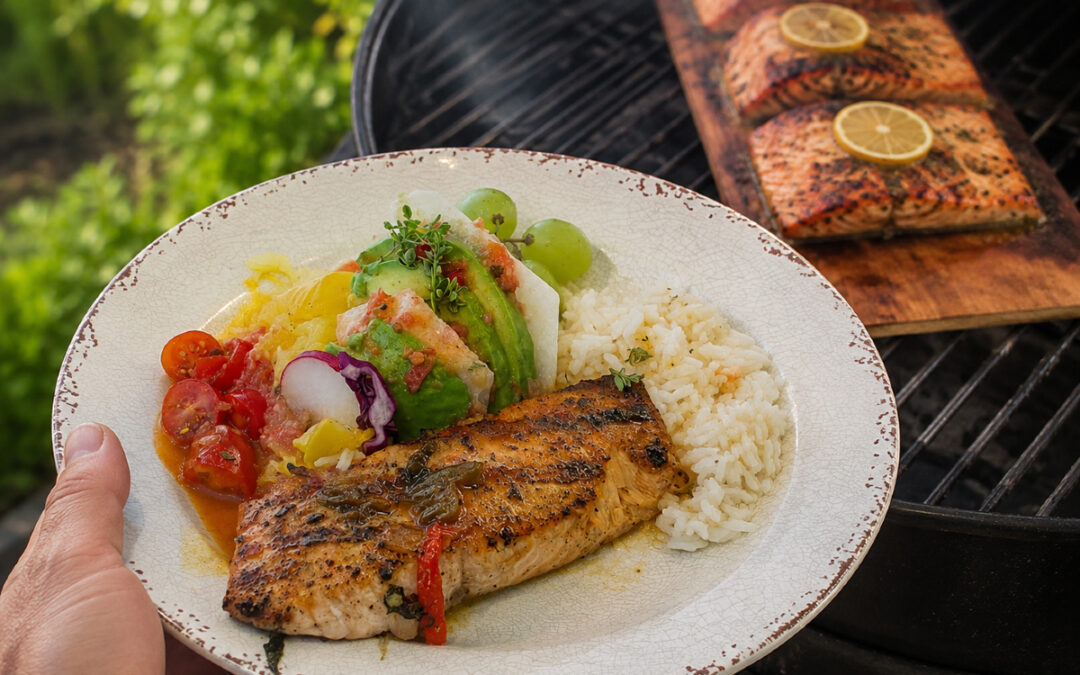Cedar Plank Salmon Recipe | Orange County Private Chef